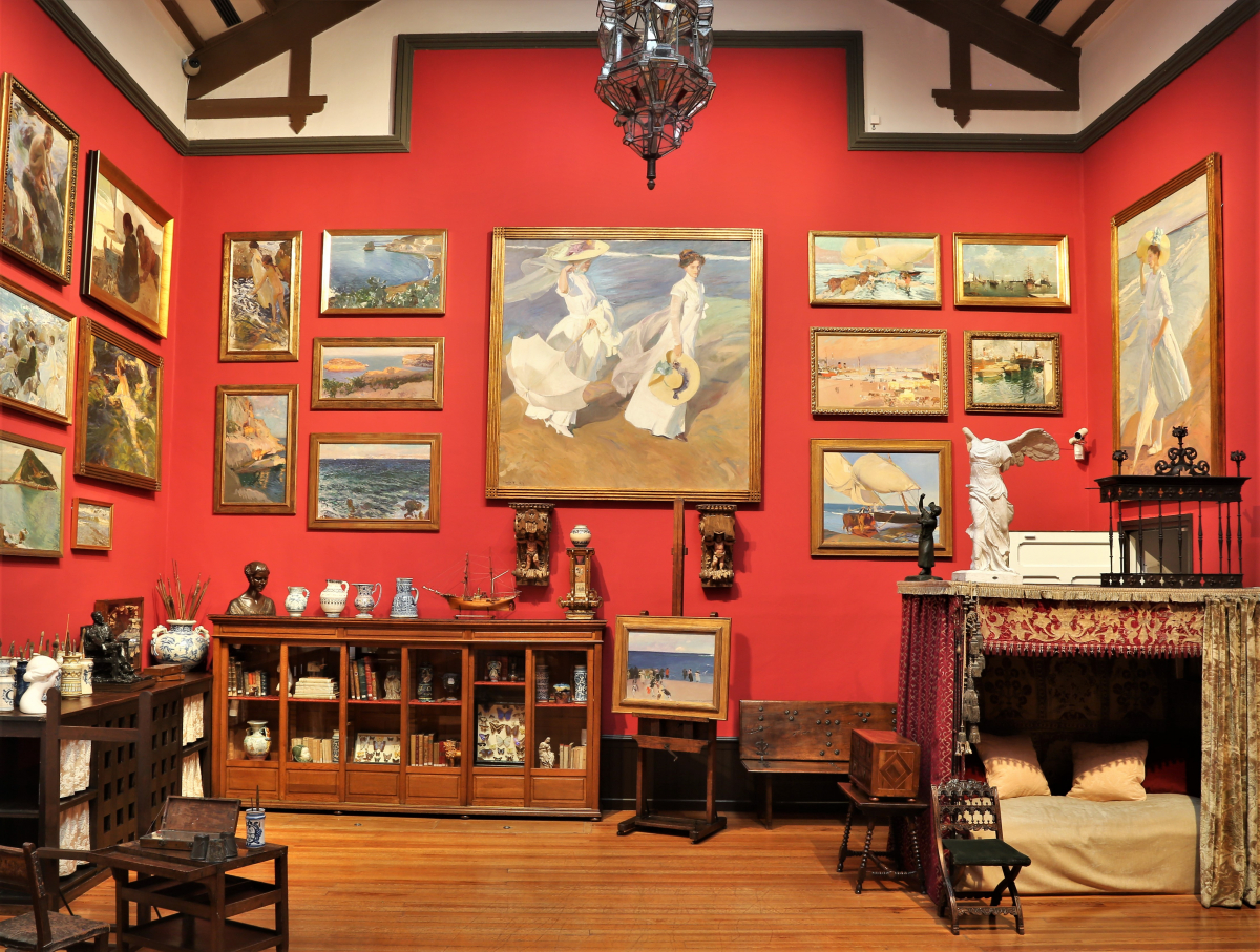 Cuatro museos imperdibles en Madrid - La casa Museo Sorolla presenta obras del pintor en su propia casa