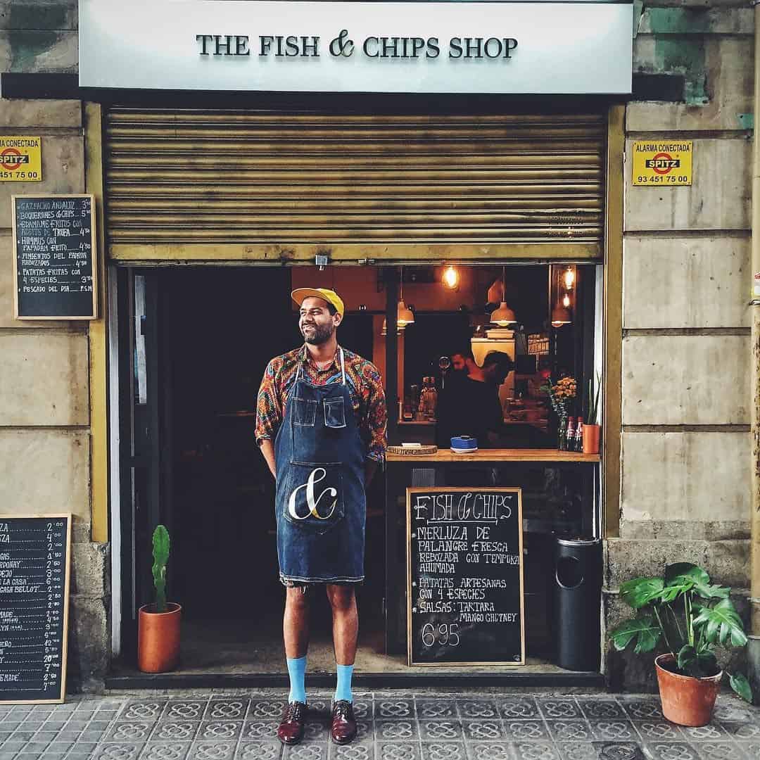 The Fish and Chips Shop :Donde comer en Barcelona por menos de 20€ 