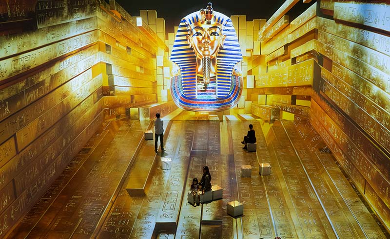 Tutankamon, la exposición inmersiva - 5 planes culturales en Madrid - Travelodge Hoteles España